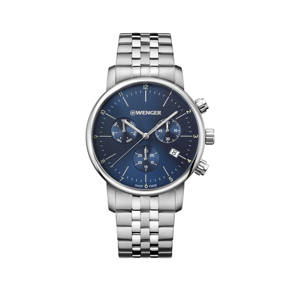 Wenger Sat Urban Classic Chrono 44mm 01.1743.105