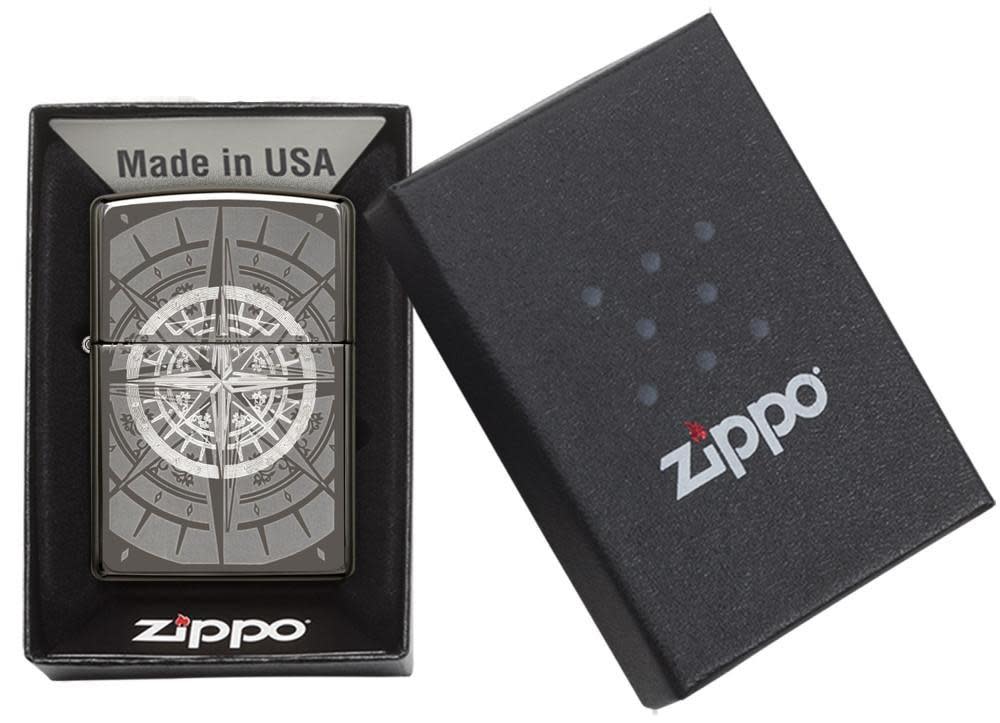 Zippo Upaljač 29232 Black Ice Compass – slika 4