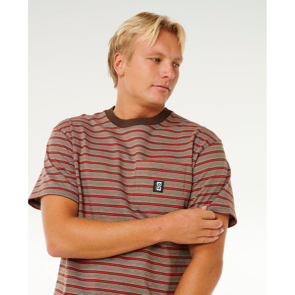 Rip Curl Search Stripe Majica (muški) – slika 6