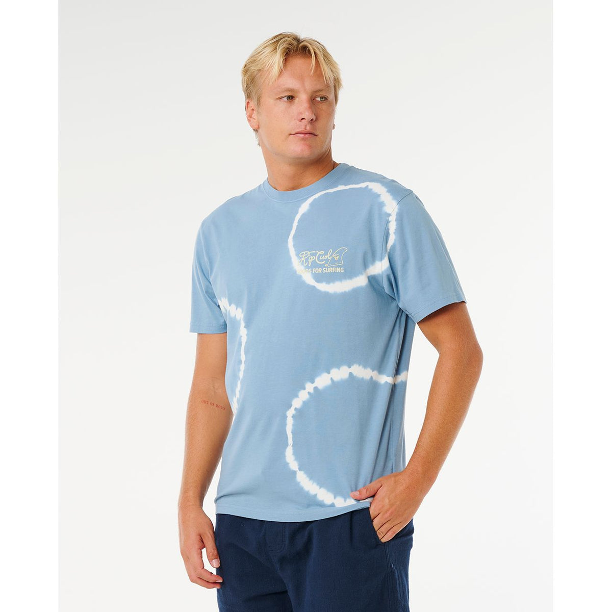 Rip Curl Pacific Rinse Fin Majica (muški) – slika 2
