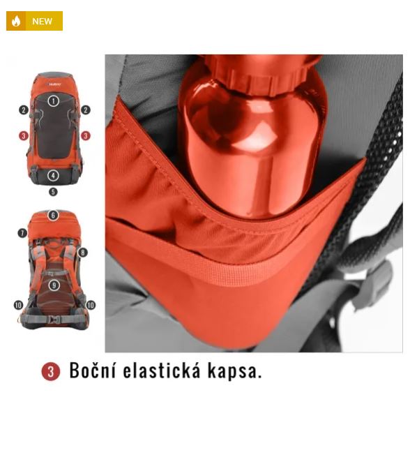 Husky Rony Ranac 50L – slika 7