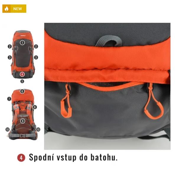 Husky Rony Ranac 50L – slika 8