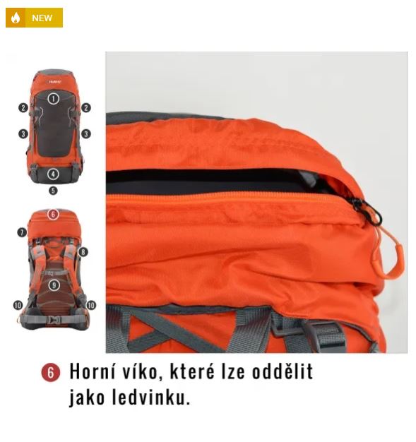 Husky Rony Ranac 50L – slika 10