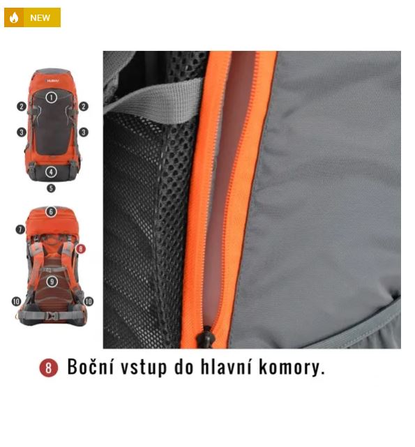 Husky Rony Ranac 50L – slika 12