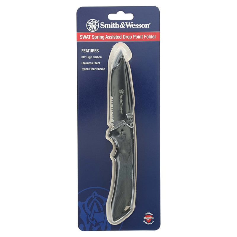 Smith & Wesson Sklopivi Džepni Nož Special Ops Serrated Clip Point