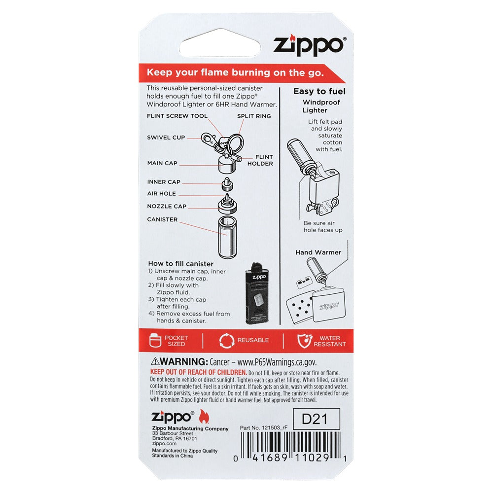 Zippo Kanister Privezak – slika 10
