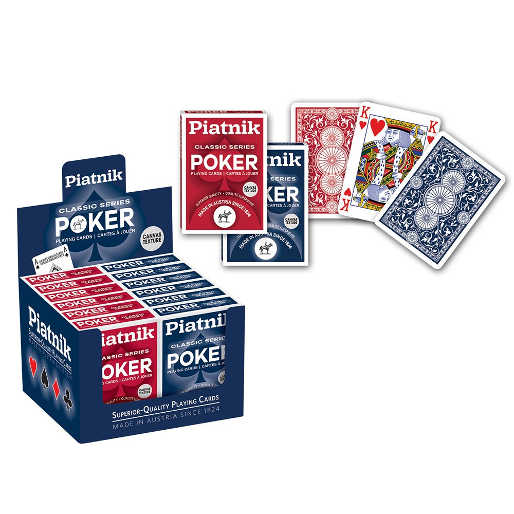 Piatnik Karte Poker Classic Series