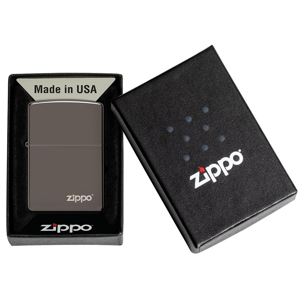 Zippo Upaljač 150ZL Black Ice sa Logom – slika 10