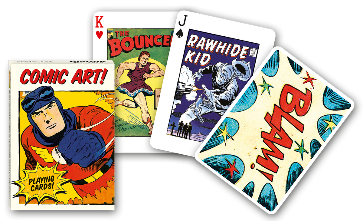 Piatnik Vintage Comic Art Karte
