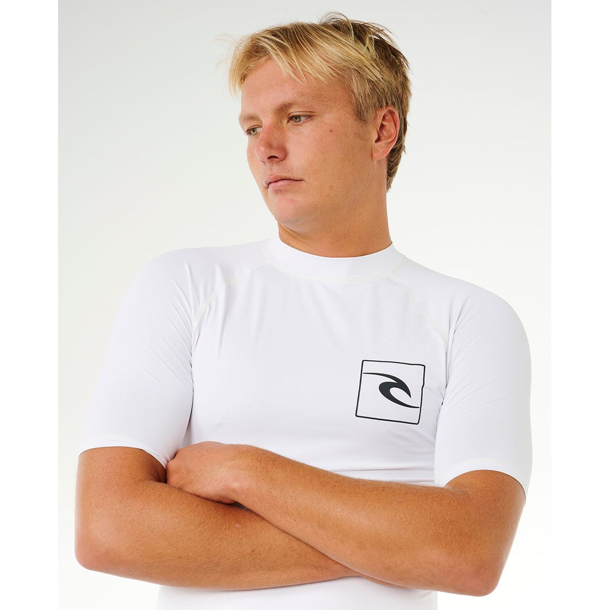 Rip Curl Streamline UPF Rašgard Kratkih Rukava (muški) – slika 6