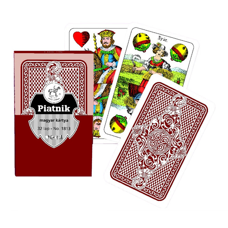 Piatnik Karte Mađarice 32 Crvene