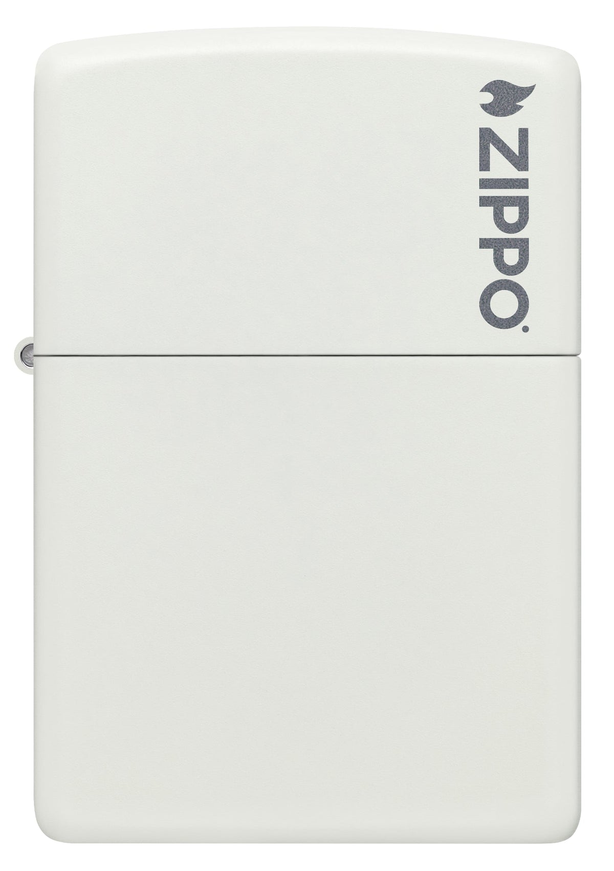 Zippo Upaljač 214ZL White Matte sa Logom – slika 2