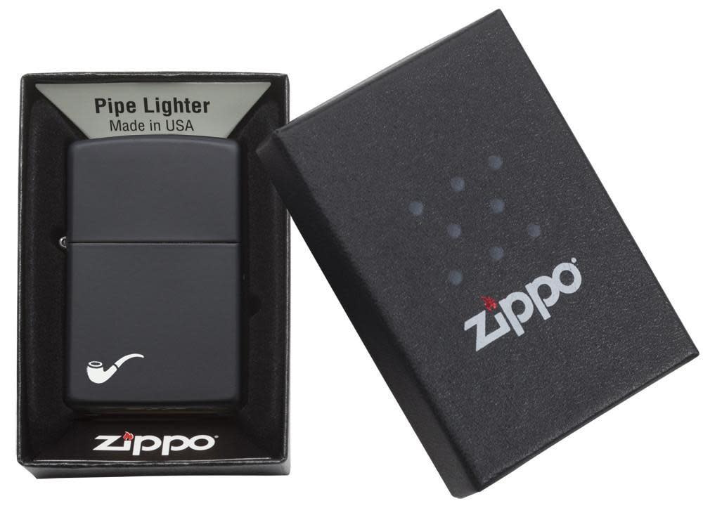 Zippo Upaljač 218PL Black Matte Pipe – slika 5