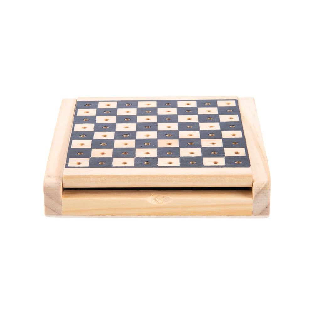 Engelhart Džepni Drveni Šah 12x12cm – slika 4