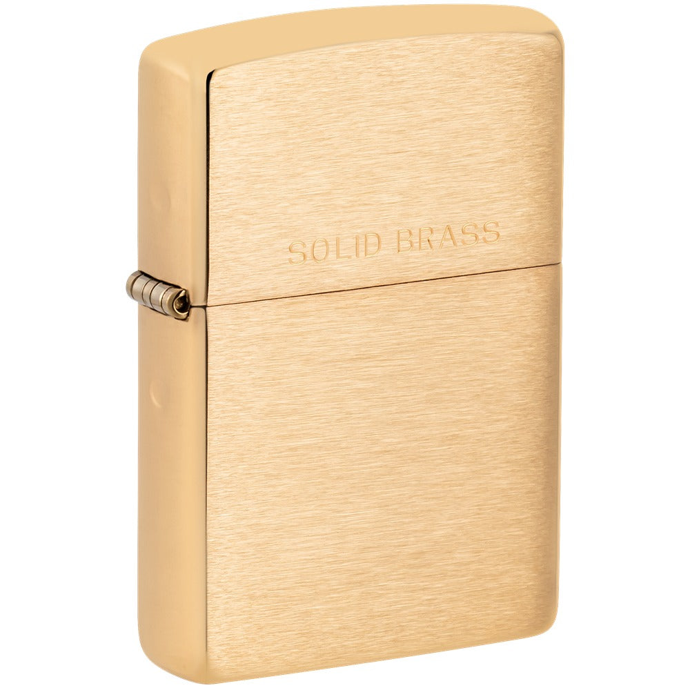 Zippo Upaljač 204 Classic Brushed Brass – slika 7