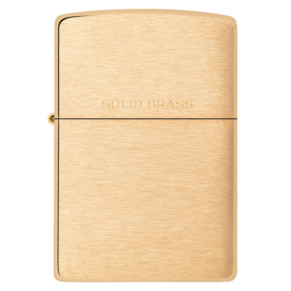 Zippo Upaljač 204 Classic Brushed Brass – slika 8