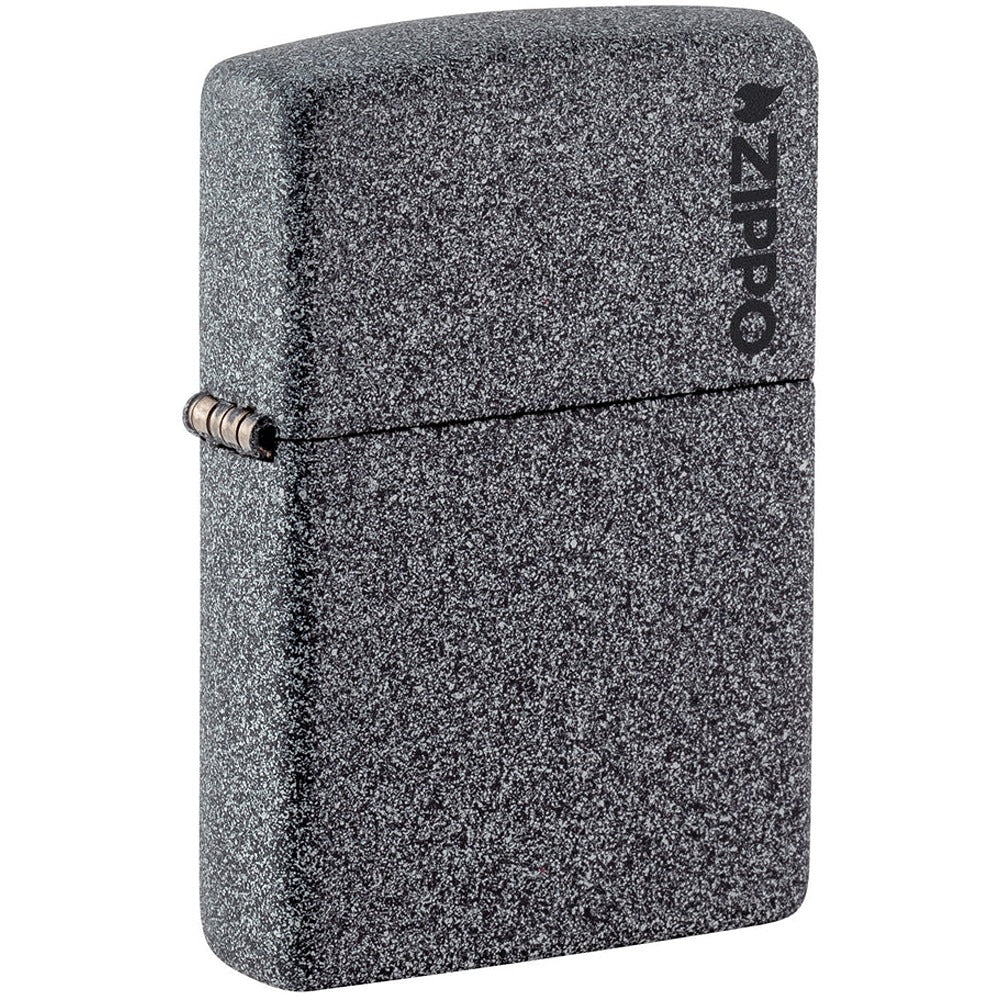 Zippo Upaljač 211ZL Iron Stone Logo – slika 8