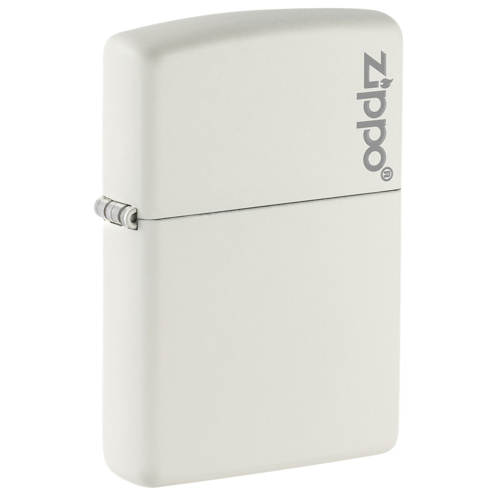 Zippo Upaljač 214ZL White Matte sa Logom – slika 7