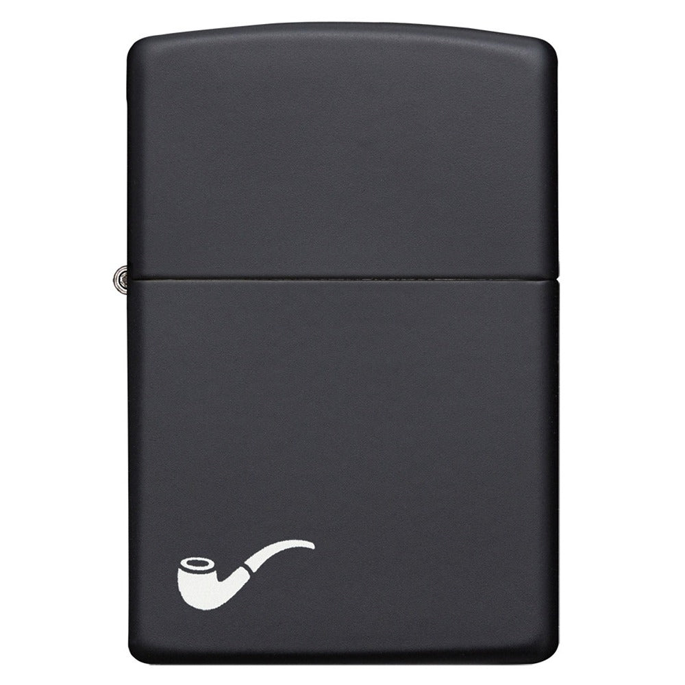 Zippo Upaljač 218PL Black Matte Pipe – slika 7