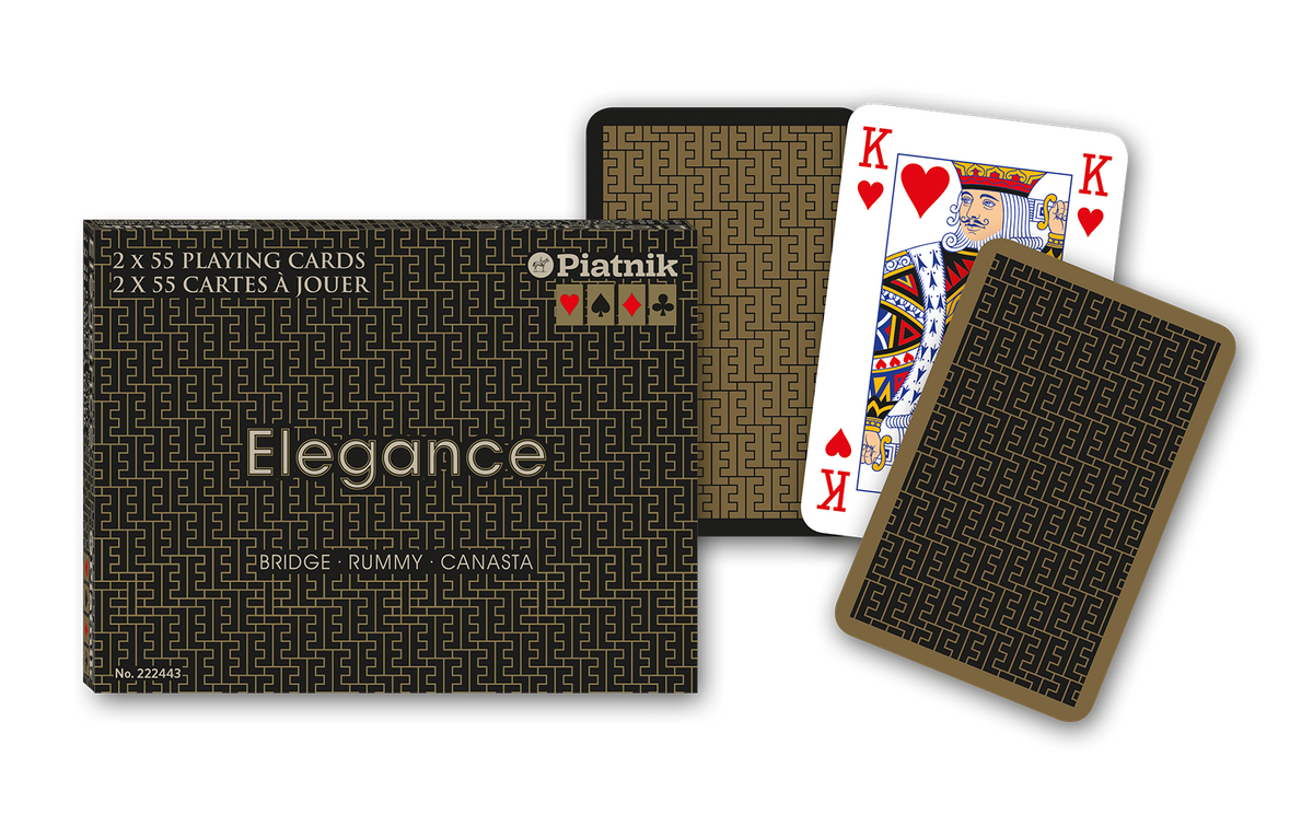 Piatnik Elegance Karte Dupli Špil