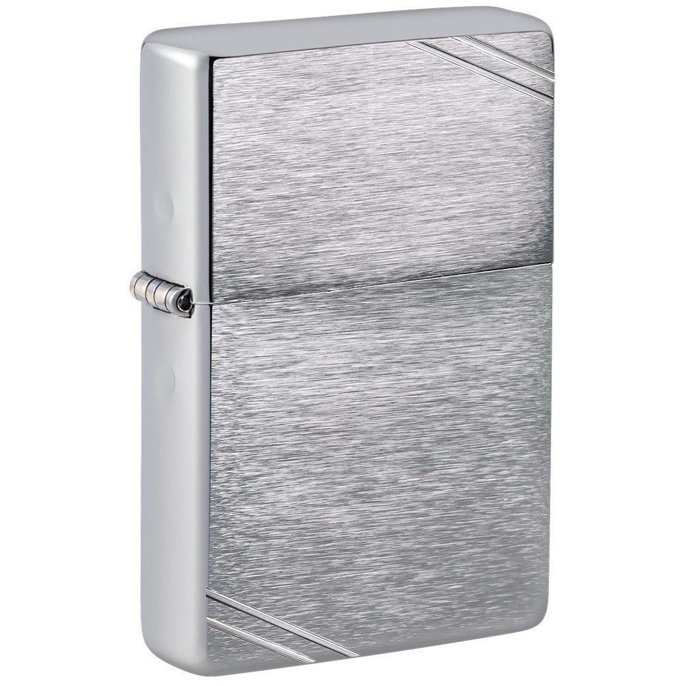 Zippo Upaljač 230 Vintage Brush Chrome