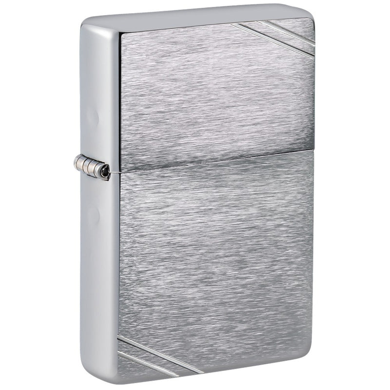 Zippo Upaljač 230 Vintage Brush Chrome
