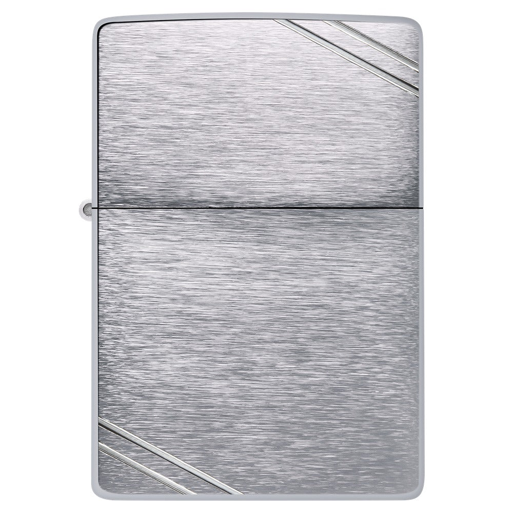 Zippo Upaljač 230 Vintage Brush Chrome – slika 2