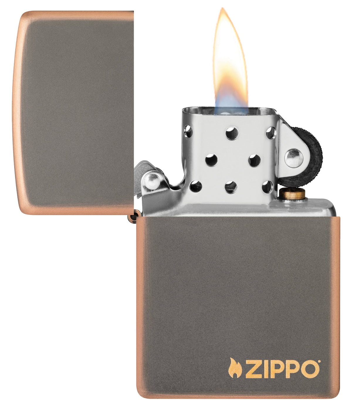 Zippo Upaljač 49839ZL Rustic Bronze sa Logom – slika 4