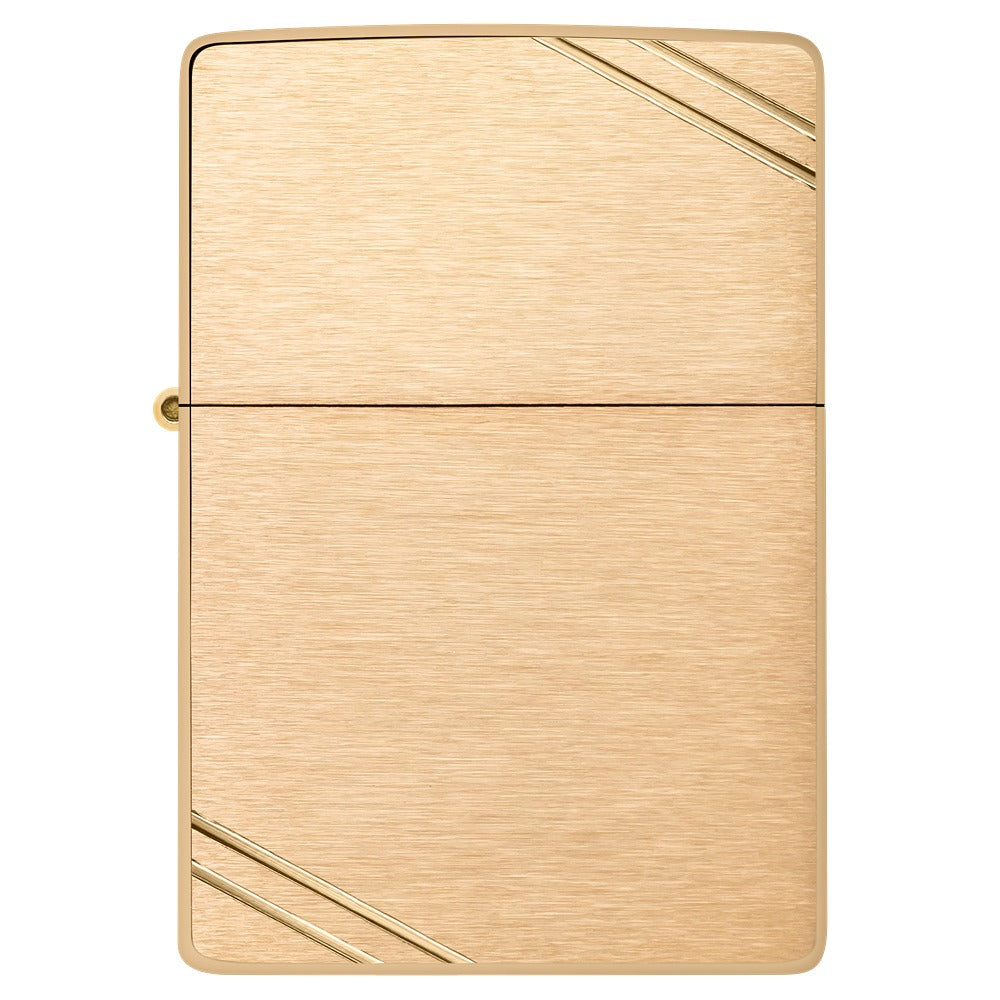 Zippo Upaljač 240 Vintage Brushed Brass – slika 8