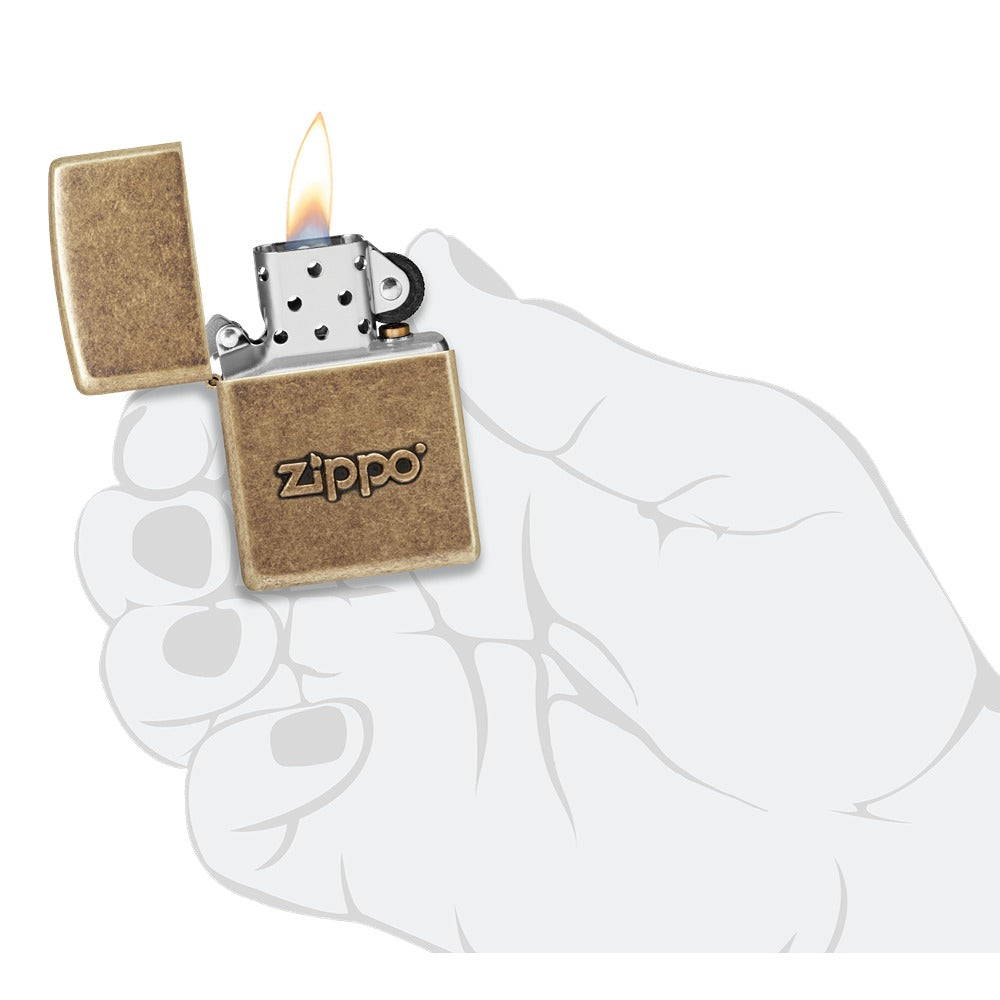 Zippo Upaljač 28994 Antique Stamp – slika 10