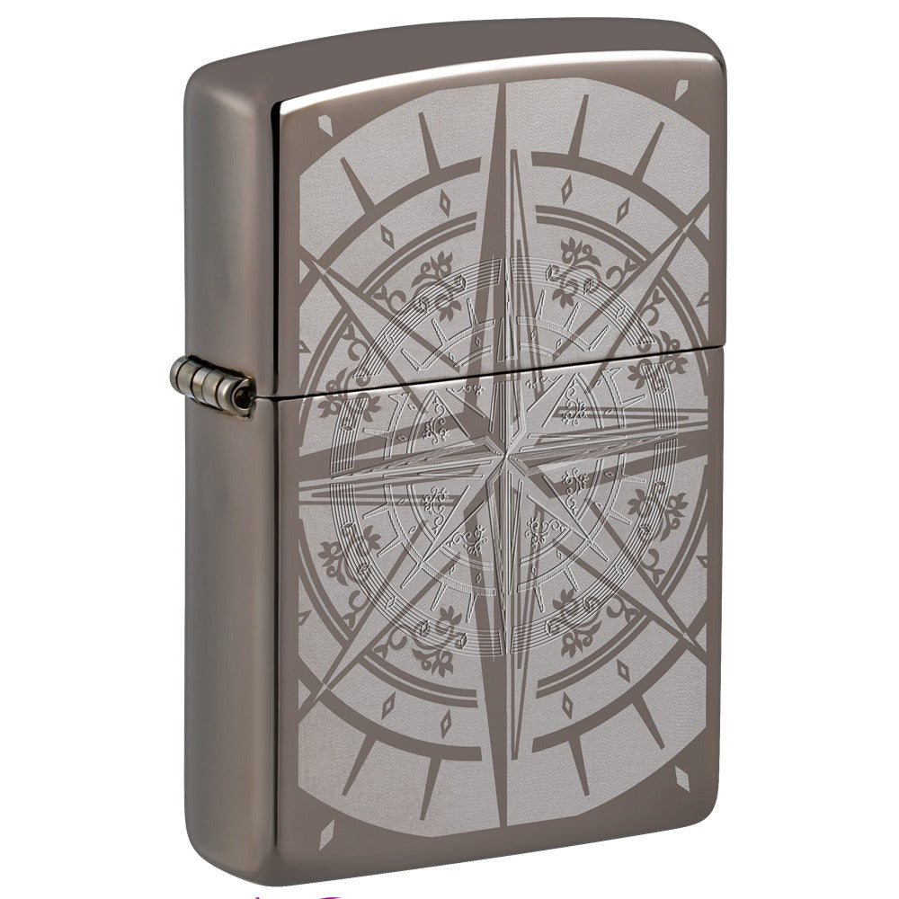 Zippo Upaljač 29232 Black Ice Compass – slika 7