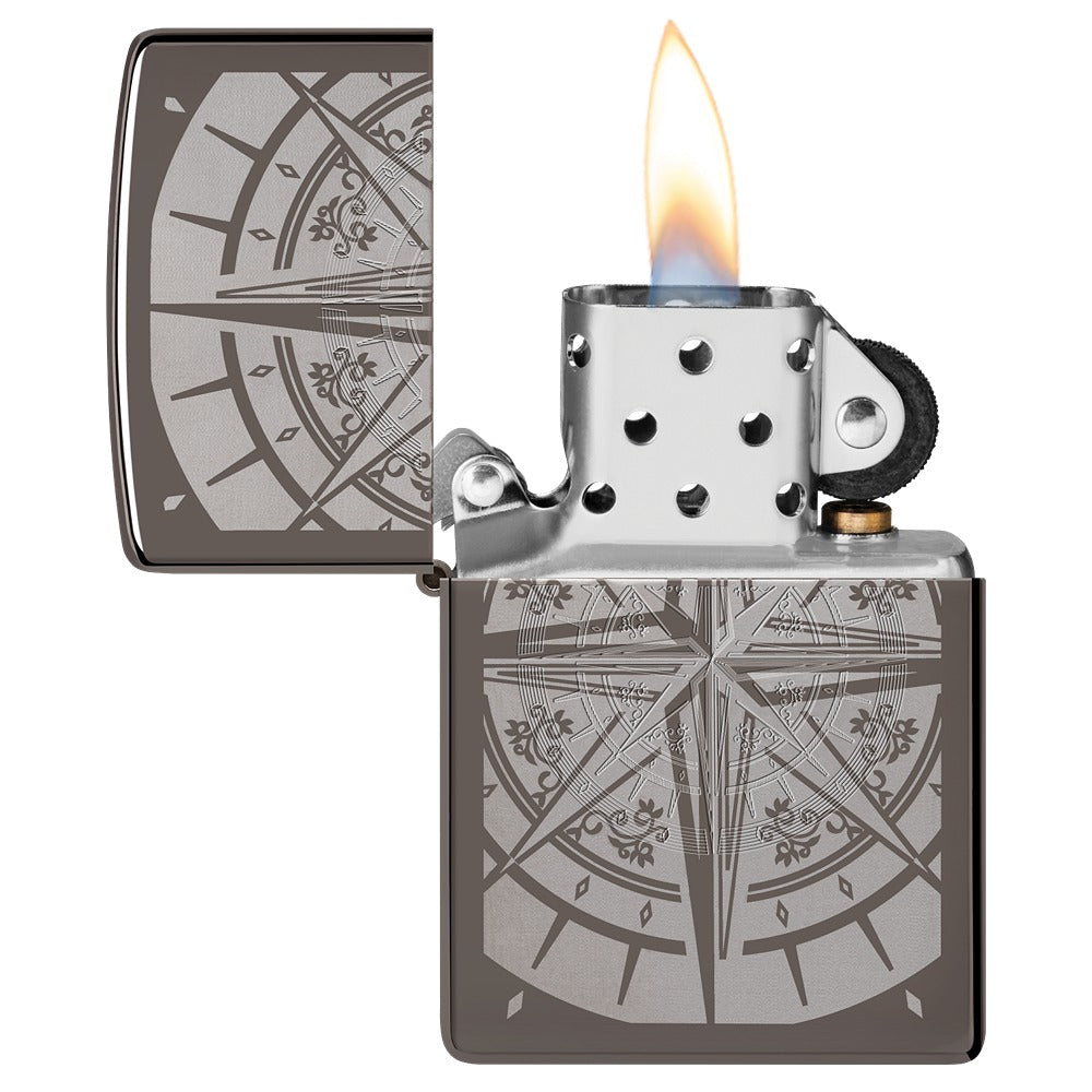 Zippo Upaljač 29232 Black Ice Compass – slika 9