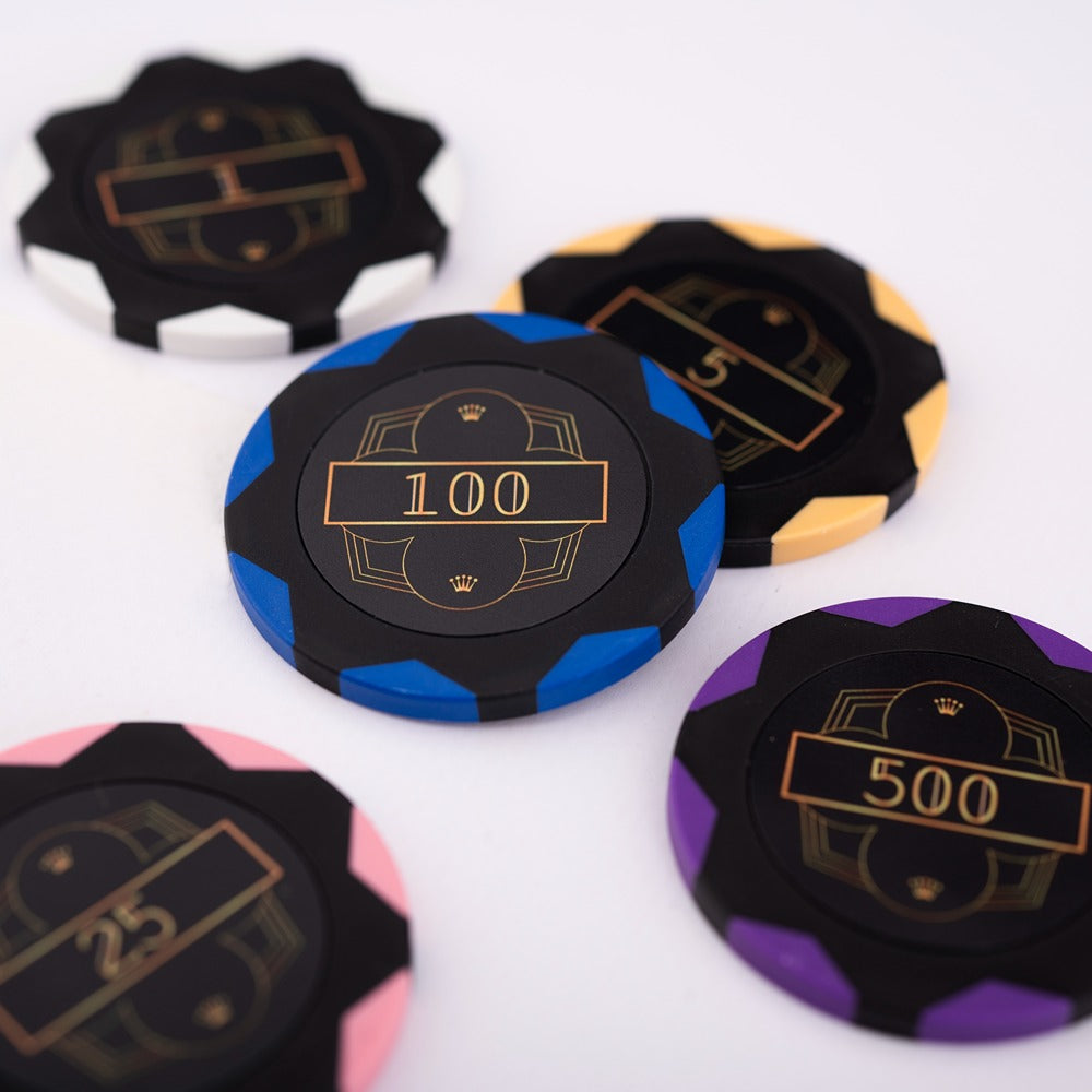 Engelhart Longfield Poker Set 300 Čipova Black Edition – slika 3