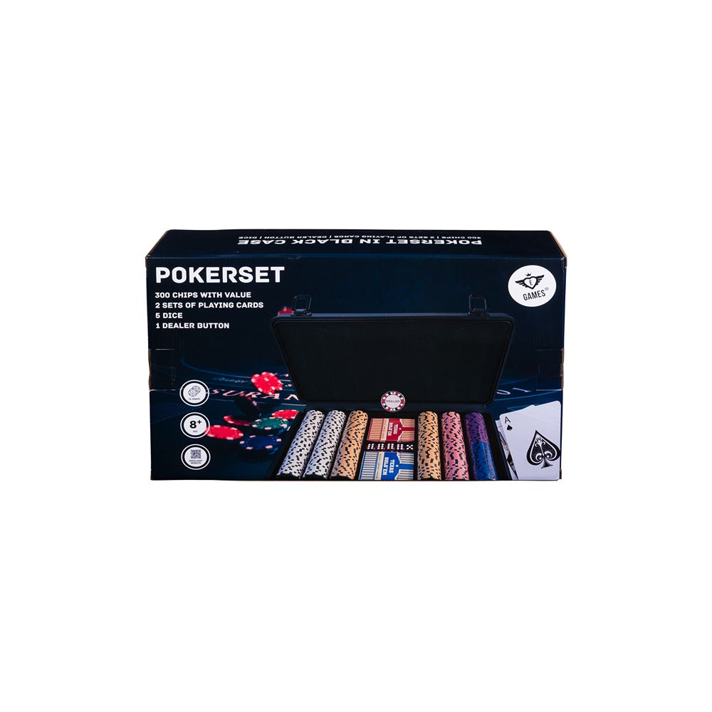 Engelhart Longfield Poker Set 300 Čipova Black Edition – slika 10