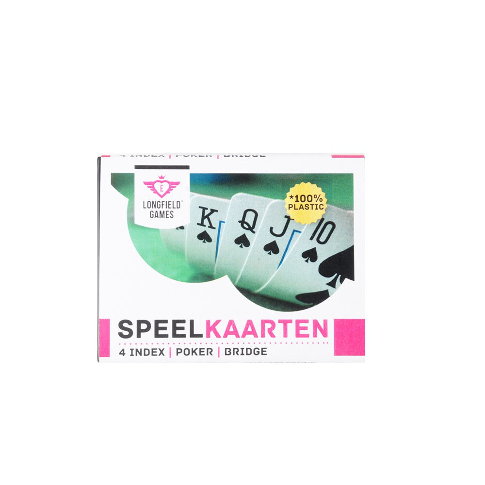 Engelhart Longfield Karte Dupli Špil 100% Plastika – slika 2