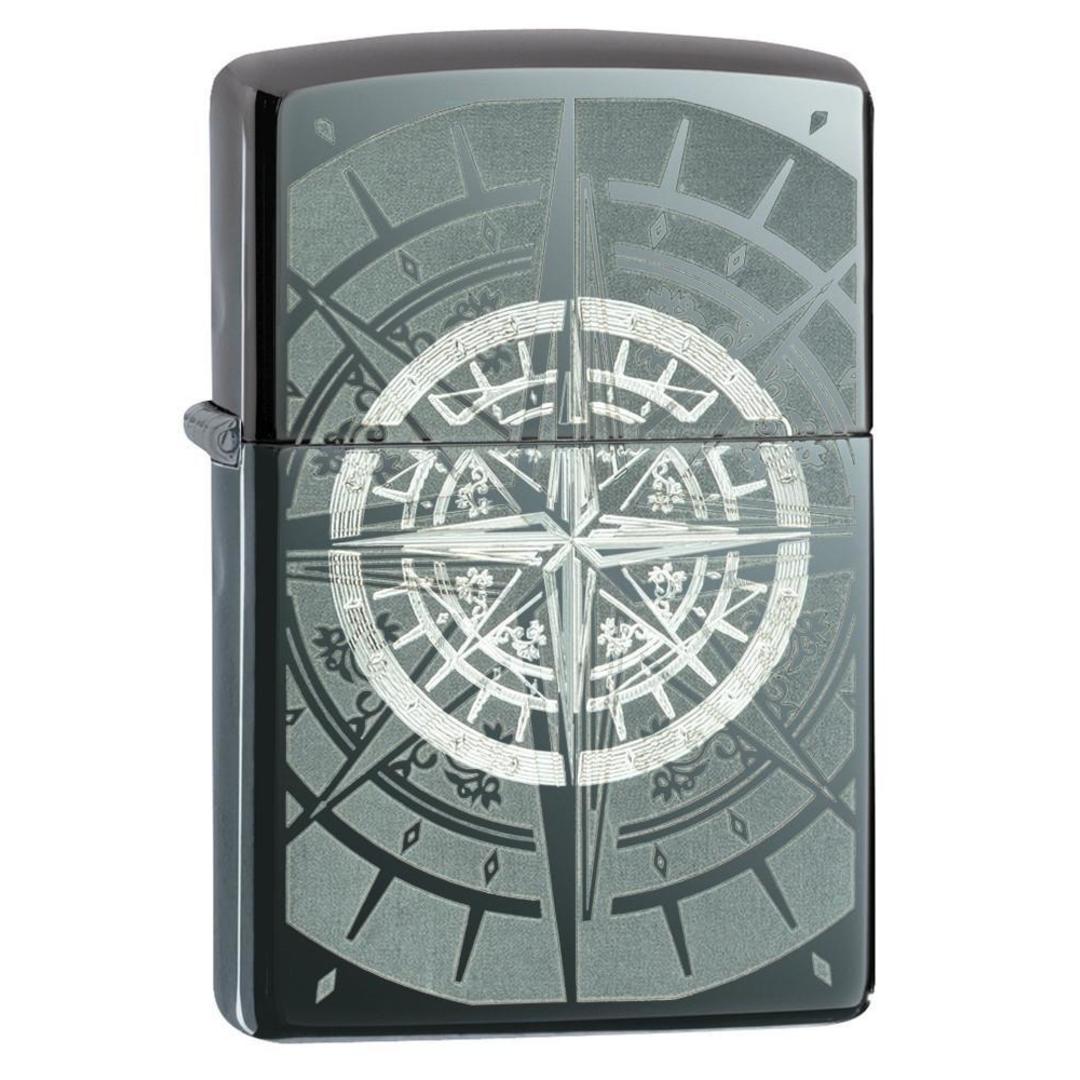 Zippo Upaljač 29232 Black Ice Compass