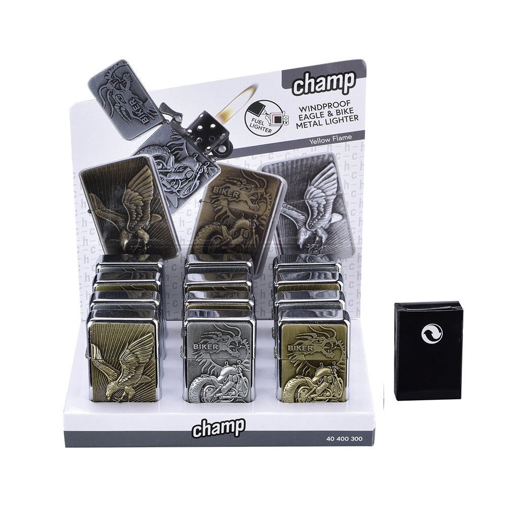 Champ Benzinski Upaljač Eagle & Bike – slika 10