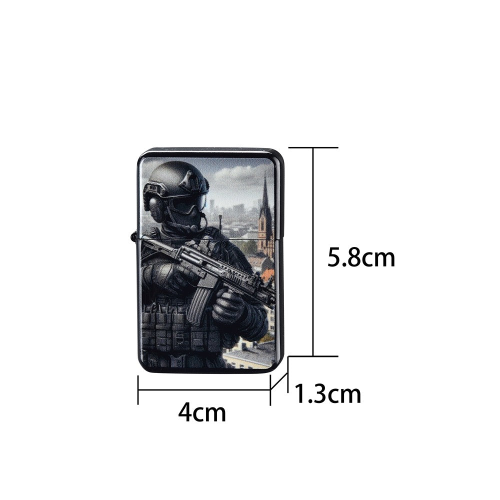 Champ Benzinski Upaljač World Troops – slika 7