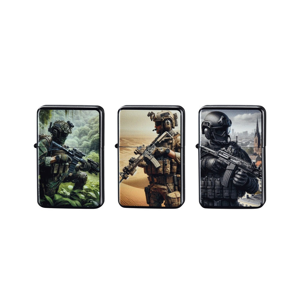 Champ Benzinski Upaljač World Troops – slika 9