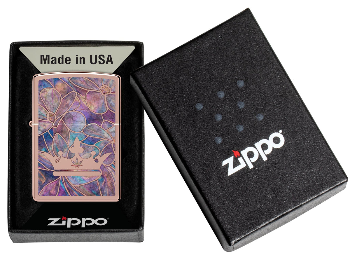 Zippo Upaljač 49190 High Polish Rose Gold – slika 7