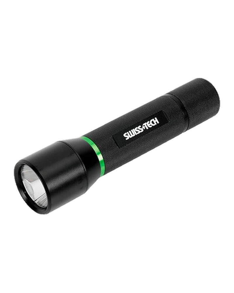 Swiss+Tech LED Punjiva Baterijska Lampa 3AAA&18650 400lm
