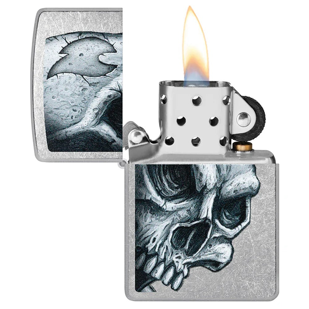 Zippo Upaljač 46587 Skull and Flame – slika 9