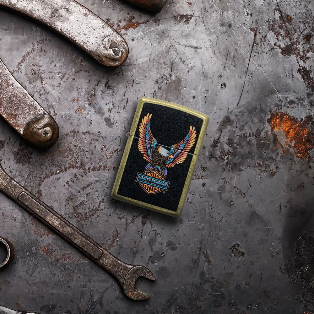 Zippo Upaljač 46678 Harley Davidson Eagle Design – slika 9