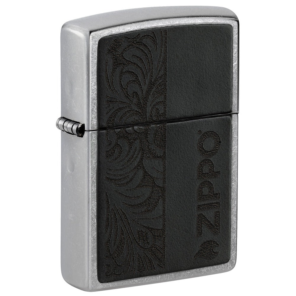 Zippo Upaljač 46919 Leather Emblem Design – slika 8