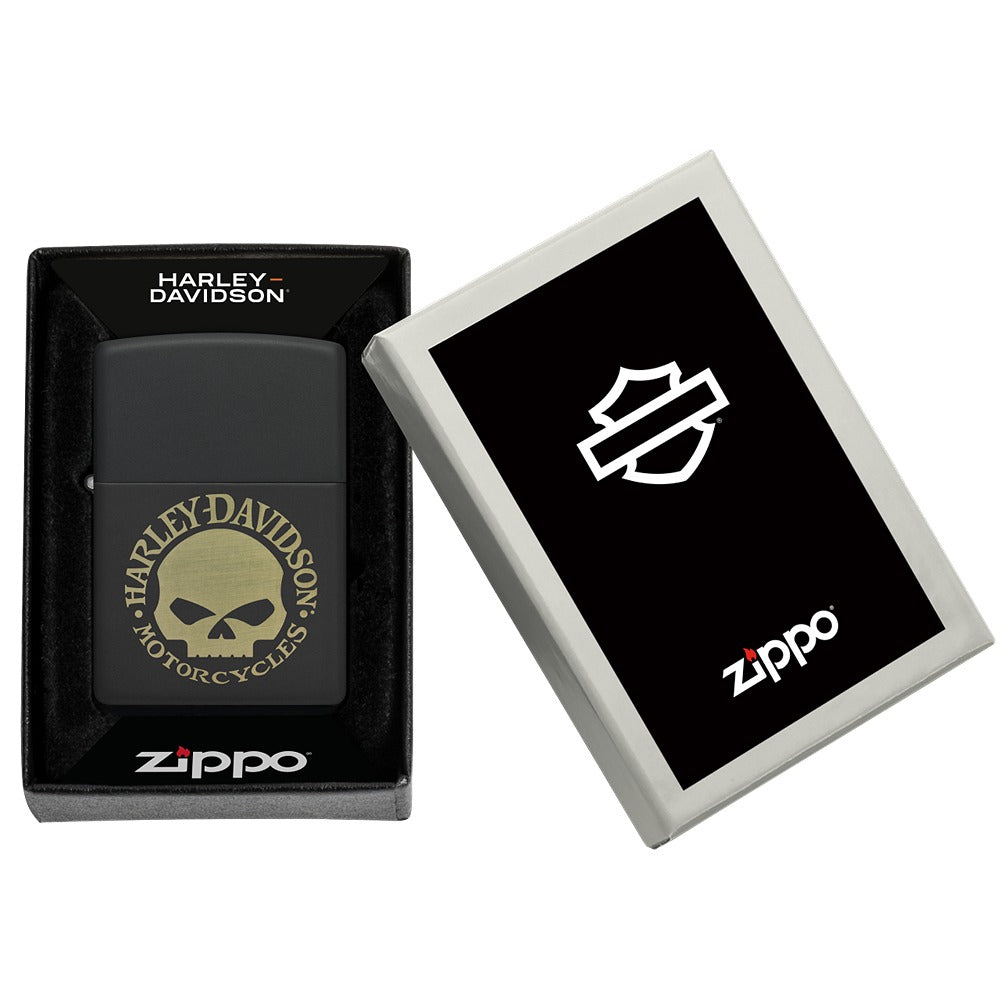 Zippo Upaljač Harley-Davidson Skull – slika 5