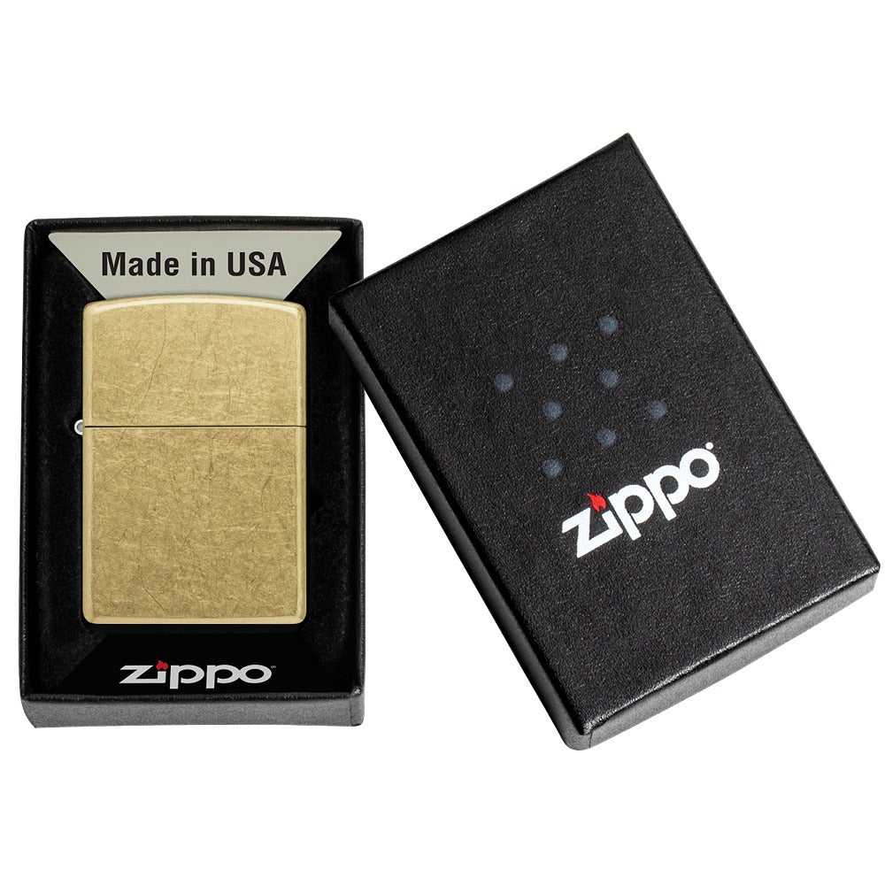 Zippo Upaljač 48267 Regular Street Brass – slika 5