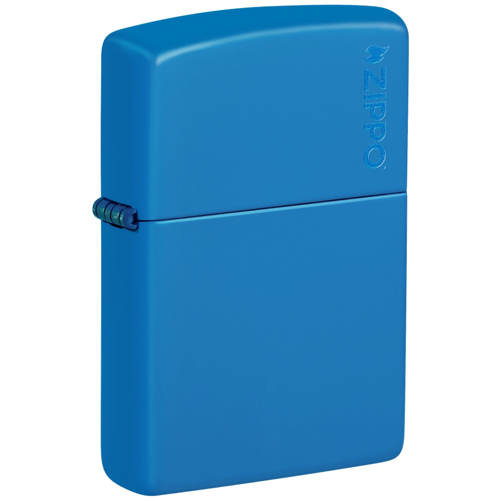 Zippo Upaljač 48628ZL Sky Blue Matte sa Logom – slika 8