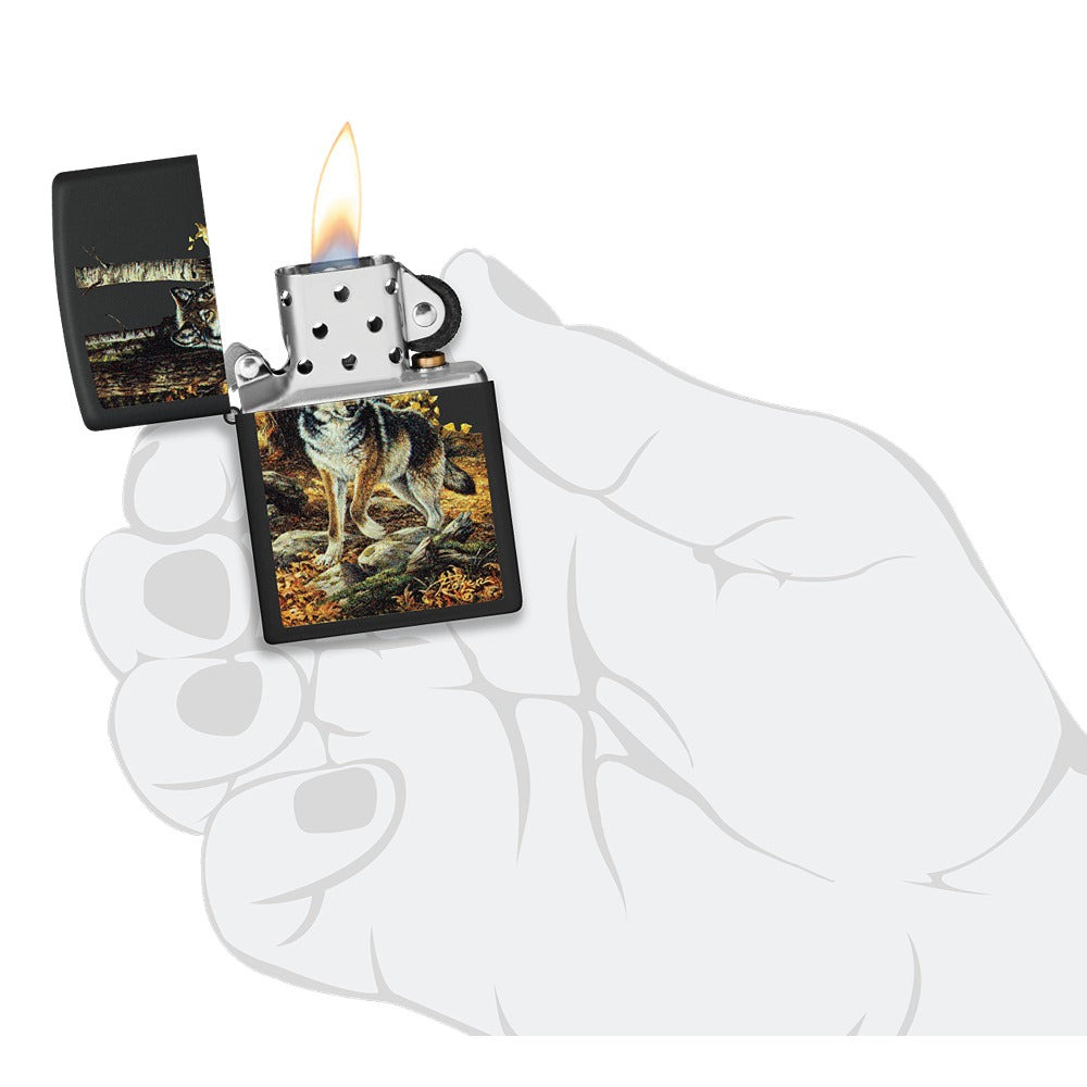Zippo Upaljač 48970 LP Vuk – slika 5
