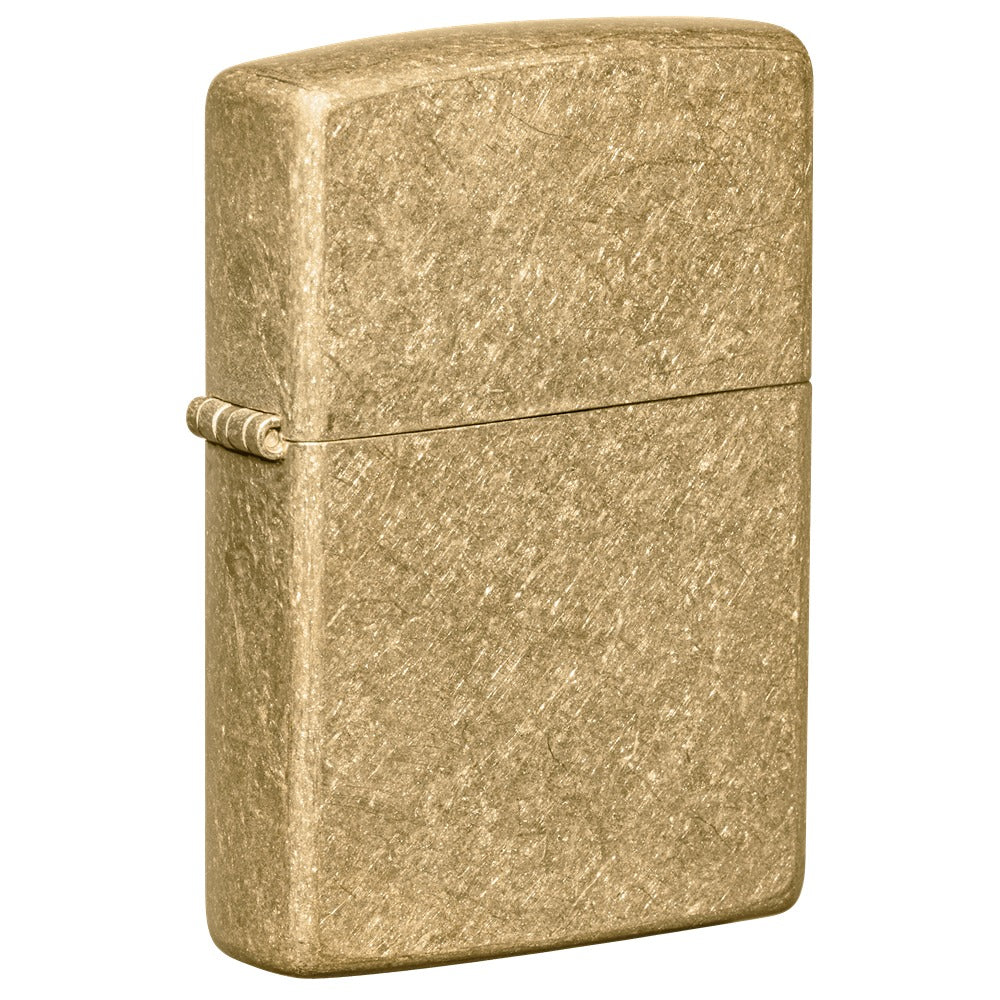 Zippo Upaljač 49477 Tumbled Brass – slika 8
