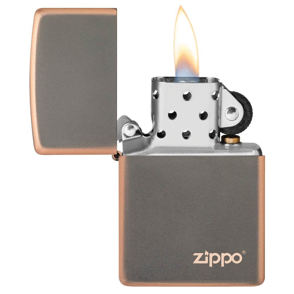 Zippo Upaljač 49839ZL Rustic Bronze sa Logom – slika 10